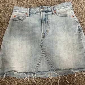 Gap denim skirt